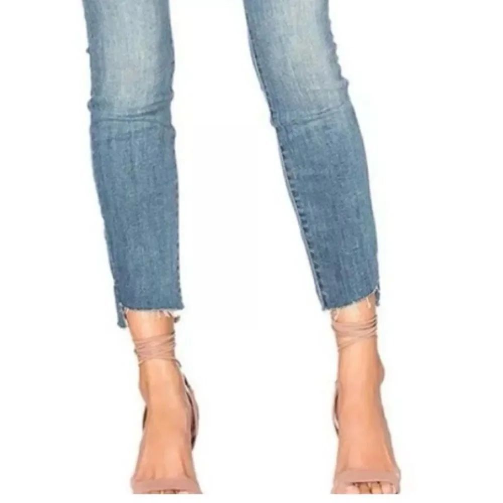 MOTHER looker ankle fray jeans size 27 NWT $248 - Picture 4 of 6